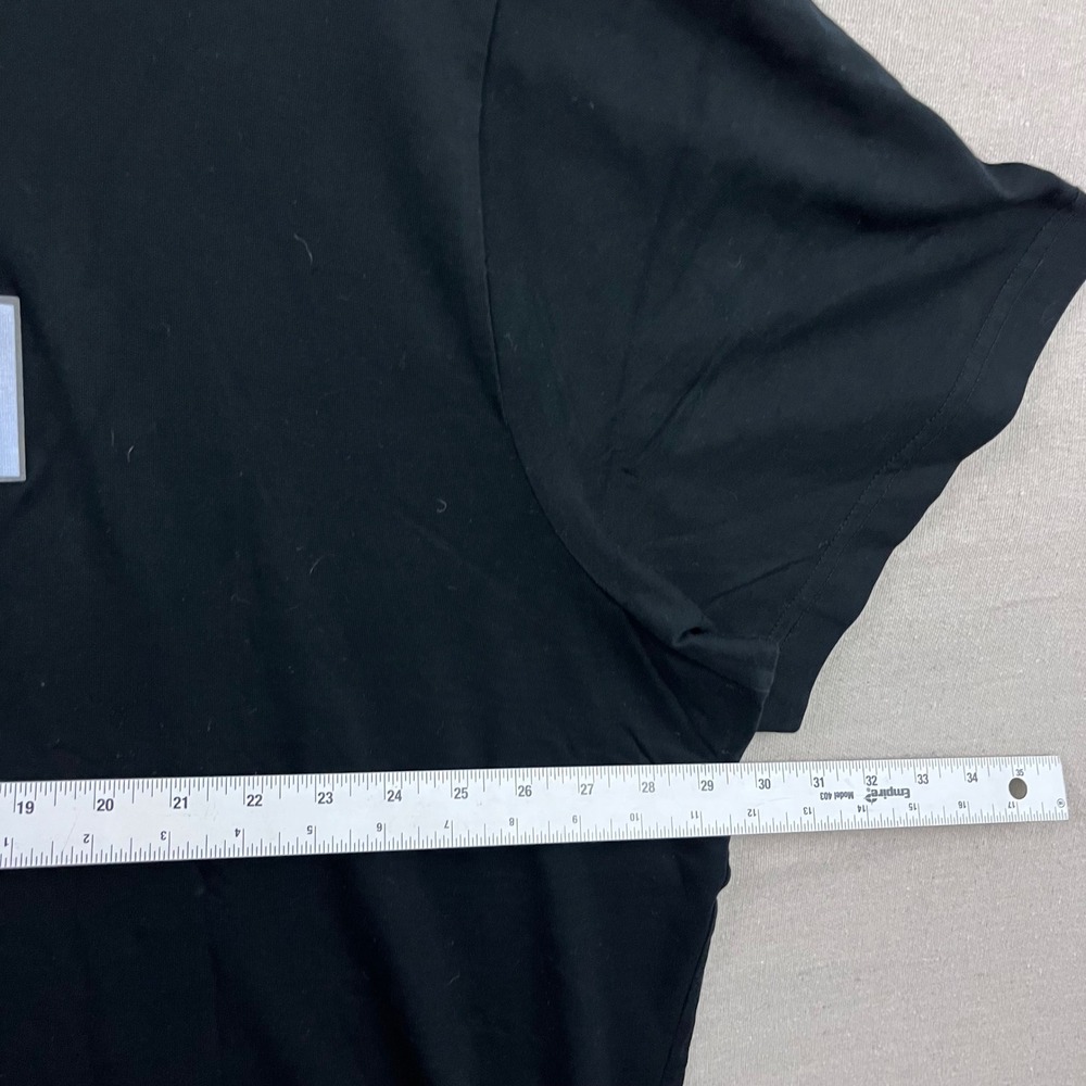 Psycho Bunny T-Shirt Mens 4XL Black Reflective Box Logo Pima Cotton Short Sleeve - Picture 6 of 7